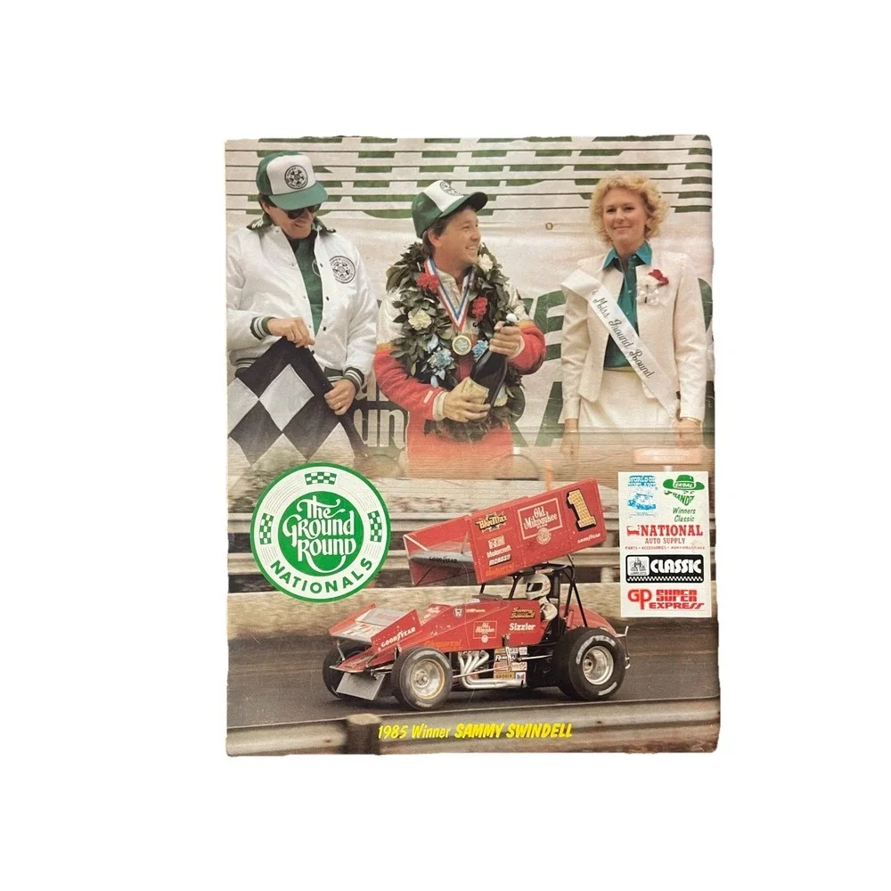 1986 Super‎ Dirt Week Program  Modifieds and World of Outlaws Sprint Cars